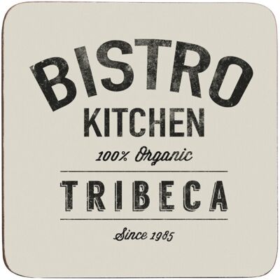 Premier Housewares Set of 4 Vintage Cafe Style Coasters Bistro Kitchen Glass Coaster Drinks Mats Premier Housewares Set of 4 Vintage Cafe Style Coasters Bistro Kitchen Glass Coaster Drinks Mats