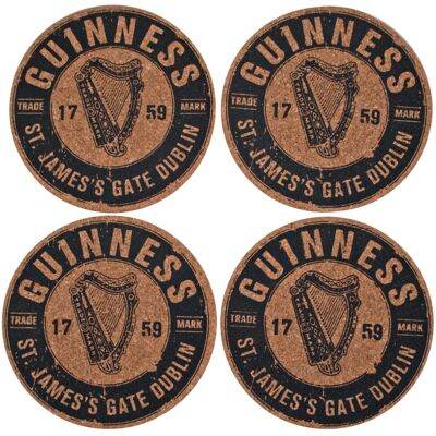 Guinness Cork Coaster Set Guinness Cork Coaster Set