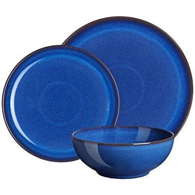 Denby Imperial Blue Dinnerware Set - 12 pcs Denby Imperial Blue Dinnerware Set - 12 pcs