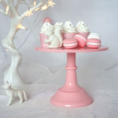 Unbranded (Pink) Cake Stand Pedestal Dessert Round Holder Unbranded (Pink) Cake Stand Pedestal Dessert Round Holder