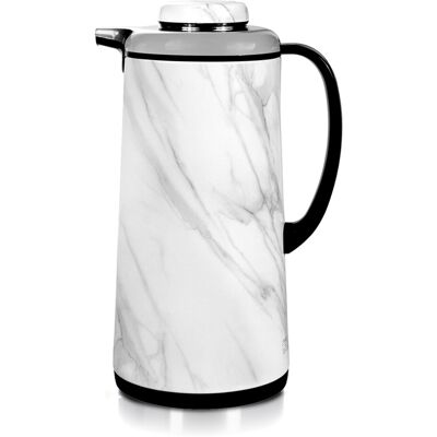 (1600 ML) Royalford Marble Pot VacuumFlask Insulated Carafe (1600 ML) Royalford Marble Pot VacuumFlask Insulated Carafe