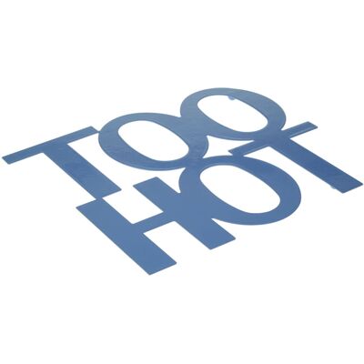 Premier Housewares Blue Enamel Too Hot Trivet Premier Housewares Blue Enamel Too Hot Trivet