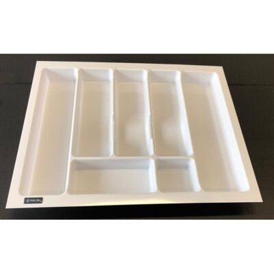 Rejs (600mm (530x430), White) Quality plastic cutlery trays UNI Rejs (600mm (530x430), White) Quality plastic cutlery trays UNI
