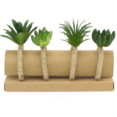 Carousel Set Of 4 Jute Succulent Napkin Holders Rustic Serviette Napkin Rings Table L Carousel Set Of 4 Jute Succulent Napkin Holders Rustic Serviette Napkin Rings Table L