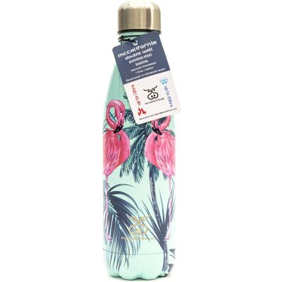 PetrolScooter MC California 500ml Stainless Steel Flask - Flamingo PetrolScooter MC California 500ml Stainless Steel Flask - Flamingo
