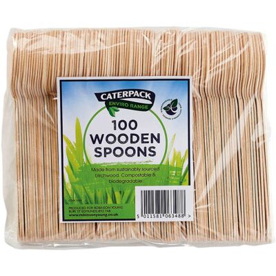 Belgravia - CaterPack Enviro - Wooden - Wooden Spoons Belgravia - CaterPack Enviro - Wooden - Wooden Spoons