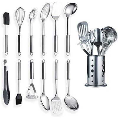 Berglander - Utensils - 12pc - Stand - Utensils Set Berglander - Utensils - 12pc - Stand - Utensils Set