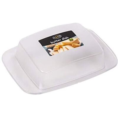 Royle Home - Royle Clear Plastic Butter Dish Box with Lid Royle Home - Royle Clear Plastic Butter Dish Box with Lid
