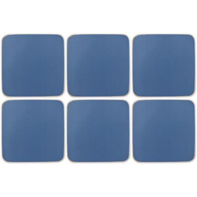 Pimpernel Coasters Harbour Blue Set of 6 Drink Mats Pimpernel Coasters Harbour Blue Set of 6 Drink Mats
