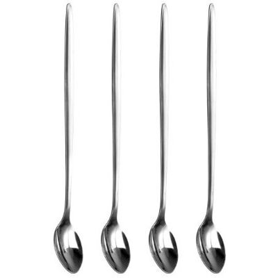 Premier Housewares Latte Spoons, Stainless steel - Set of 4 Premier Housewares Latte Spoons, Stainless steel - Set of 4