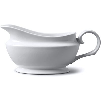 WM Bartleet & Sons - Porcelain Gravy Boat 500ml - White - Gravy Boat WM Bartleet & Sons - Porcelain Gravy Boat 500ml - White - Gravy Boat