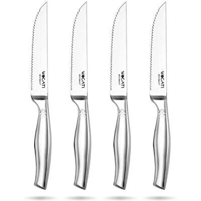 WAGATI - 4pc - Stainless Steel - Serrated - Steak Knives WAGATI - 4pc - Stainless Steel - Serrated - Steak Knives