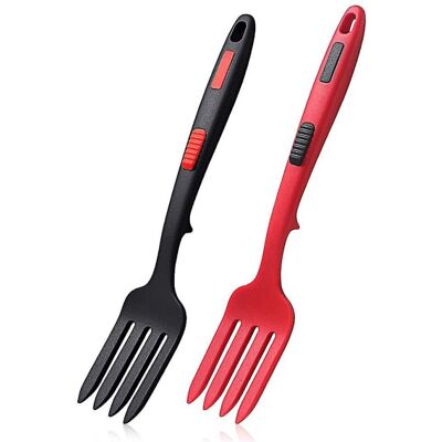 Unbranded Silicone Flexible Fork, Heat-resistant Cooking Fork Tools Dishwasher Safe Kitche Unbranded Silicone Flexible Fork, Heat-resistant Cooking Fork Tools Dishwasher Safe Kitche