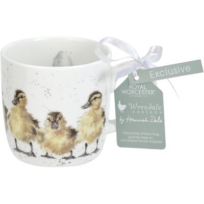 Wrendale Designs Just Hatched Mug - 310ml - White Wrendale Designs Just Hatched Mug - 310ml - White