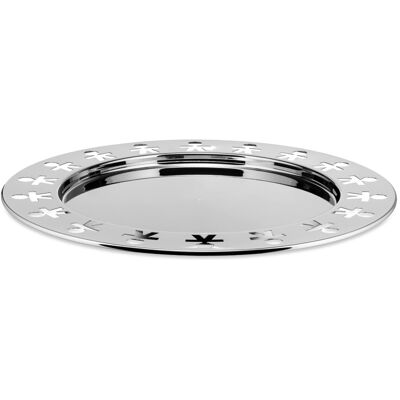 A di Alessi girotondo Round Tray - A di Alessi girotondo Round Tray -