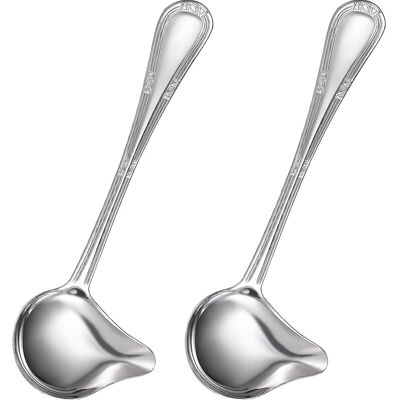 Unbranded Small Ladle Gravy Ladle Drizzle Spoon 18/10 Stainless Steel Saucier Sauce Soup S Unbranded Small Ladle Gravy Ladle Drizzle Spoon 18/10 Stainless Steel Saucier Sauce Soup S