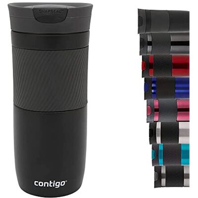 Contigo Byron Snapseal Travel Mug, Stainless Steel Thermal mug, vacuum flask, le Contigo Byron Snapseal Travel Mug, Stainless Steel Thermal mug, vacuum flask, le