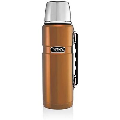 Thermos 170287 Stainless King Flask, Copper, 1.2L Thermos 170287 Stainless King Flask, Copper, 1.2L