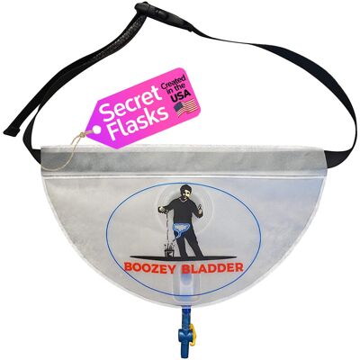 Hidden Flask for Alcohol - 1L Boozey Bladder - Say Goodbye to Overpriced Drinks Hidden Flask for Alcohol - 1L Boozey Bladder - Say Goodbye to Overpriced Drinks