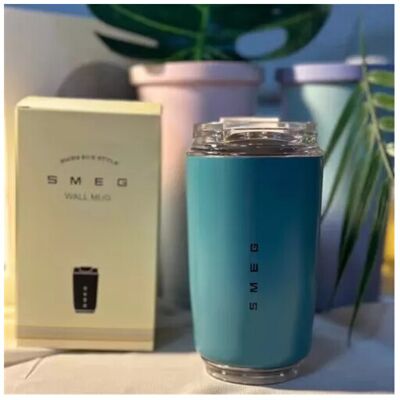 Unbranded (Blue) 320ml Smeg Coffee Mug Stainless Steel Travel Water Bottle Insulated Cup 4 Unbranded (Blue) 320ml Smeg Coffee Mug Stainless Steel Travel Water Bottle Insulated Cup 4