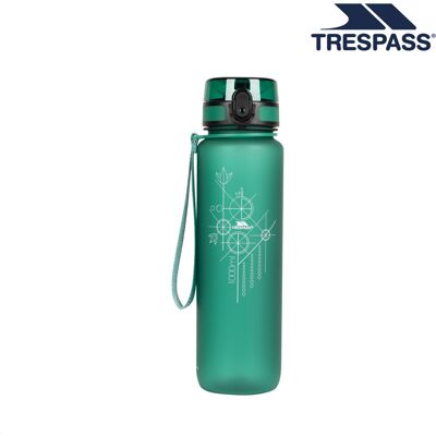 Trespass 1L Flip Lid Water Bottle - Novalock Trespass 1L Flip Lid Water Bottle - Novalock