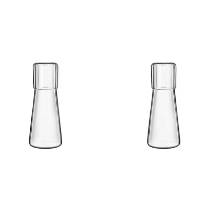 Tlily 2X Clear Bedside Water Carafe Set with Tumbler Glass for Bedroom Nightstand, Nig Tlily 2X Clear Bedside Water Carafe Set with Tumbler Glass for Bedroom Nightstand, Nig