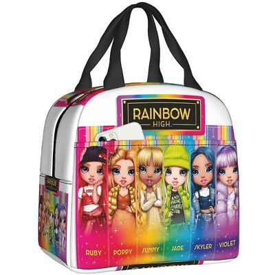 Unbranded (4) Rainbow High Ruby Lunch Box Women Animated Cooler Thermal Food Insulated Lun Unbranded (4) Rainbow High Ruby Lunch Box Women Animated Cooler Thermal Food Insulated Lun