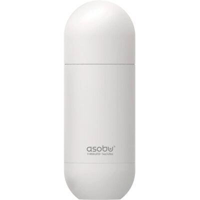 asobu Orb Stainless Steel Double Wall Insulated Travel Water Bottle - Lid Double asobu Orb Stainless Steel Double Wall Insulated Travel Water Bottle - Lid Double