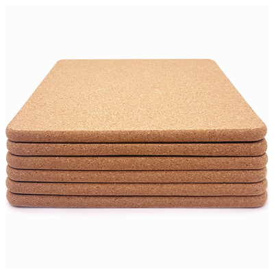 Kopinma Cork Trivet, 6 Pcs High Density Thick Square Trivets for Hot Dishes, 8 Inch Mult Kopinma Cork Trivet, 6 Pcs High Density Thick Square Trivets for Hot Dishes, 8 Inch Mult