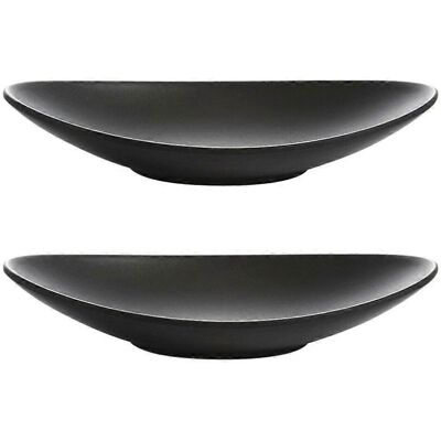 Kricely (As show, One size) 2Pcs Ingot Shaped Sushi Plate Frosted Japanese Dessert Tray Kricely (As show, One size) 2Pcs Ingot Shaped Sushi Plate Frosted Japanese Dessert Tray