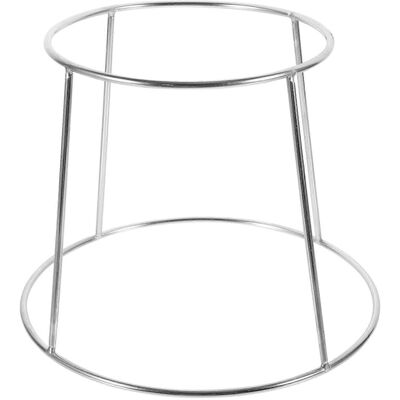 Kricely (As show, One size) Stainless Steel Seafood Display Rack Double Rack Holder Sta Kricely (As show, One size) Stainless Steel Seafood Display Rack Double Rack Holder Sta
