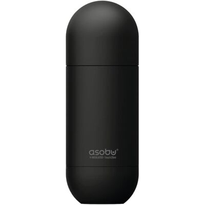 asobu Puramic Orb Stainless Steel Double Wall Insulated Travel Water Bottle - Li asobu Puramic Orb Stainless Steel Double Wall Insulated Travel Water Bottle - Li