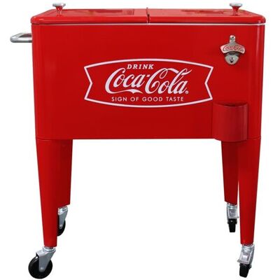 Leigh Country CP 98114 60 qt. Coca-Cola Red Fishtail Logo Cooler Leigh Country CP 98114 60 qt. Coca-Cola Red Fishtail Logo Cooler