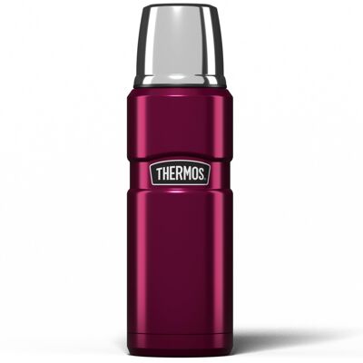 Thermos Stainless King Flask, 470 ml, Raspberry Thermos Stainless King Flask, 470 ml, Raspberry