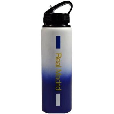 Real Madrid CF Fade Aluminium 750ml Water Bottle Real Madrid CF Fade Aluminium 750ml Water Bottle