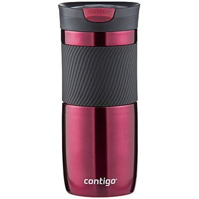 Contigo Byron Snapseal Travel Mug Stainless Steel Thermal Mug Vacuum Flask Contigo Byron Snapseal Travel Mug Stainless Steel Thermal Mug Vacuum Flask