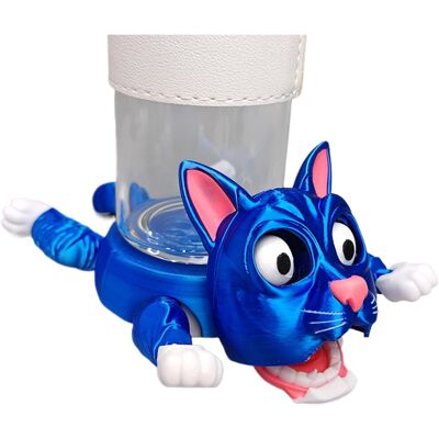 Unbranded (Blue) Cat Coasters for Drinks Fun Drink Coasters Cat Decor - Movable Limbs In Unbranded (Blue) Cat Coasters for Drinks Fun Drink Coasters Cat Decor - Movable Limbs In