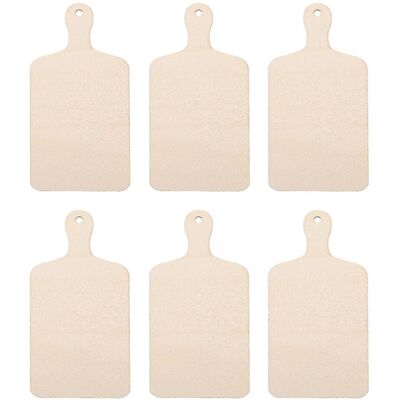 Kricely (As show, One size) 6Pcs Wooden Pizza Tray Mini Cake Dessert Fruit Serving Tray Kricely (As show, One size) 6Pcs Wooden Pizza Tray Mini Cake Dessert Fruit Serving Tray