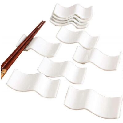 Unbranded Ceramic chopstick holder, set of 10, for spoons, knives and forks, Chinese style Unbranded Ceramic chopstick holder, set of 10, for spoons, knives and forks, Chinese style