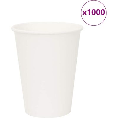 vidaXL Paper Coffee Cups 1000 pcs 12oz - Coffee Cups vidaXL Paper Coffee Cups 1000 pcs 12oz - Coffee Cups