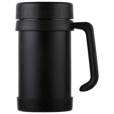 Kikidex (As show, One size) 500Ml/17Oz Stainless Steel Vacuum Flasks With Handle Thermo Kikidex (As show, One size) 500Ml/17Oz Stainless Steel Vacuum Flasks With Handle Thermo