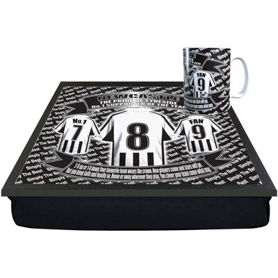 Personalised Gift Products Newcastle Football Shirt Lap Tray And Mug Gift Set Personalised Gift Products Newcastle Football Shirt Lap Tray And Mug Gift Set