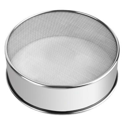 Bez marki Flour Sifter Stainless Steel 6 Inch Round Fine Mesh Bez marki Flour Sifter Stainless Steel 6 Inch Round Fine Mesh