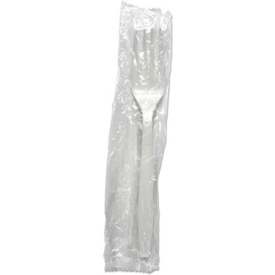 Unbranded 1000 Carton Fork Cutlery Heavyweight Wrapped Polypropylene Ref:MIW Unbranded 1000 Carton Fork Cutlery Heavyweight Wrapped Polypropylene Ref:MIW