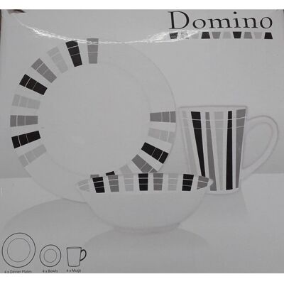 Unbranded Domino 12 piece dinner set Unbranded Domino 12 piece dinner set