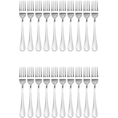 Typecat 20 PCS Fork Table Stainless Steel Steak Forks Cutlery Dinner Table, Fr Typecat 20 PCS Fork Table Stainless Steel Steak Forks Cutlery Dinner Table, Fr
