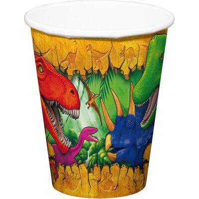 JADEO Model: Folat Bv - 6 Party Cups Dinosaur Print JADEO Model: Folat Bv - 6 Party Cups Dinosaur Print