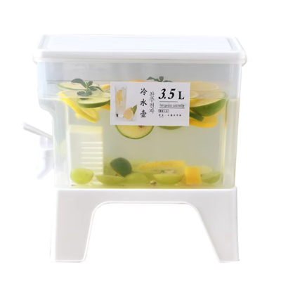 Semoic Beverage Dispenser with Spigot, Juice Jug Tap, Mil Semoic Beverage Dispenser with Spigot, Juice Jug Tap, Mil