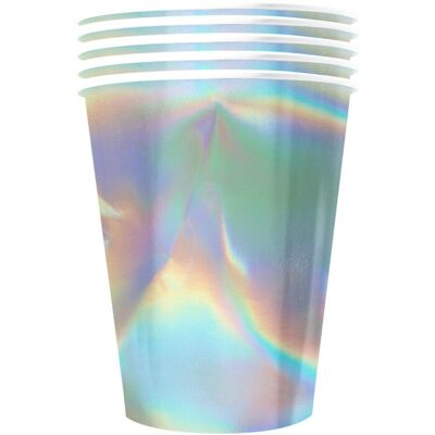 Générique 20 Recyclable Iridescent 53cl Cups - Disposable Cups Générique 20 Recyclable Iridescent 53cl Cups - Disposable Cups