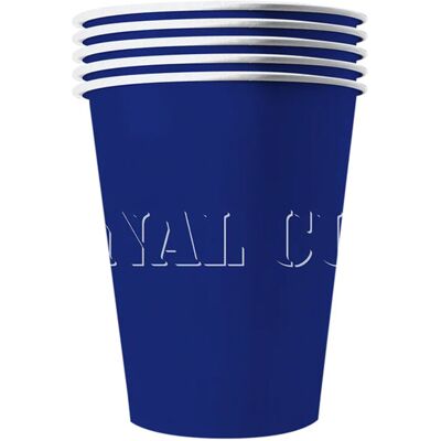Rubies 20 American recyclable blue cardboard cups 53 cl Rubies 20 American recyclable blue cardboard cups 53 cl